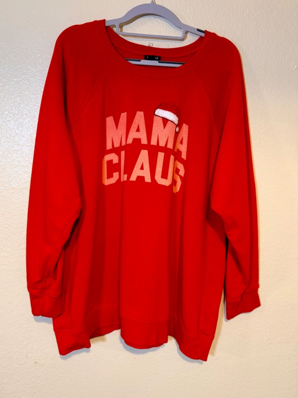 Torrid Mama Claus Red Holiday Sweatshirt